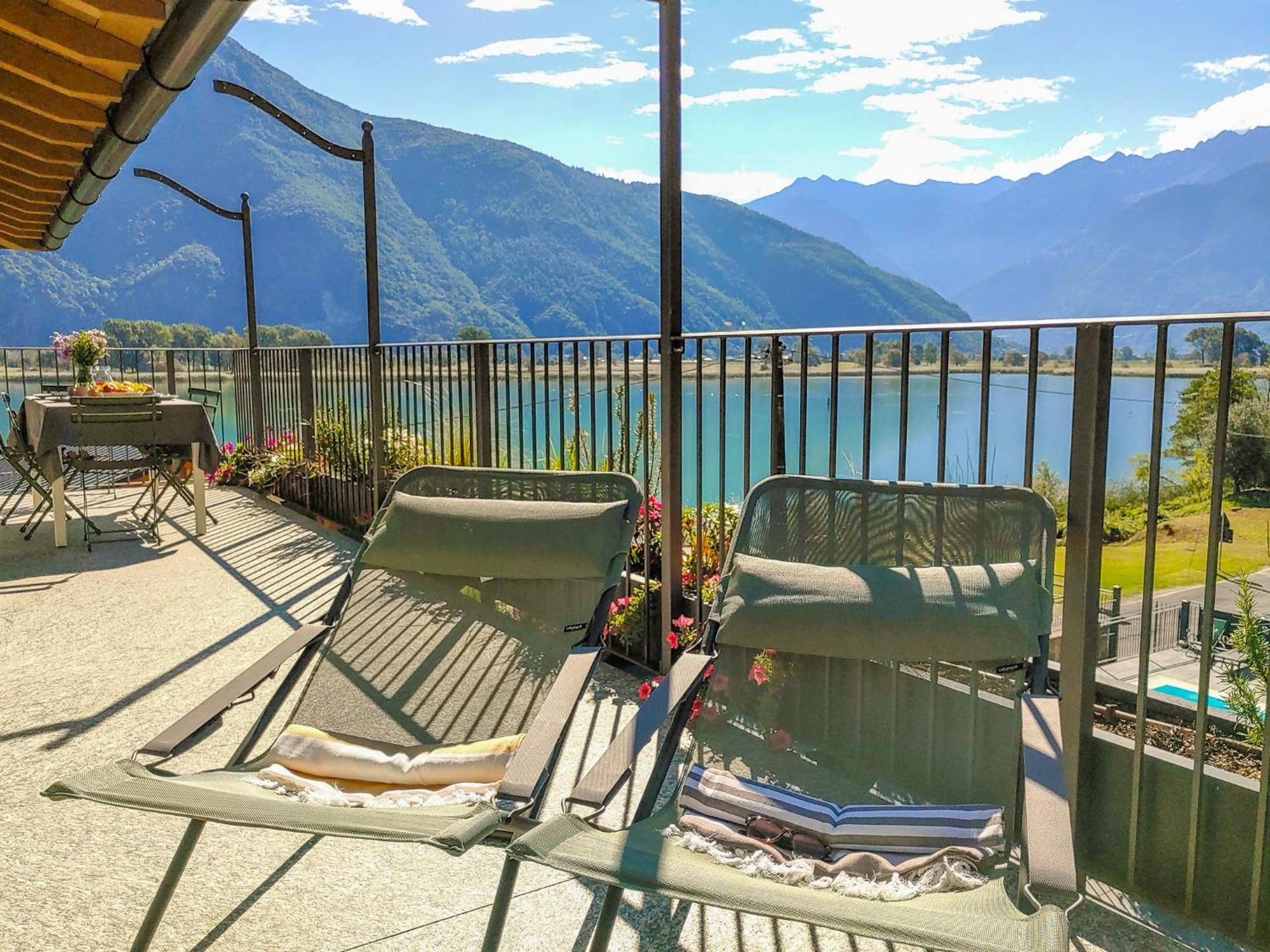 Dascio Silence Ferienwohnung Mit Panorama Balkon Εξωτερικό φωτογραφία